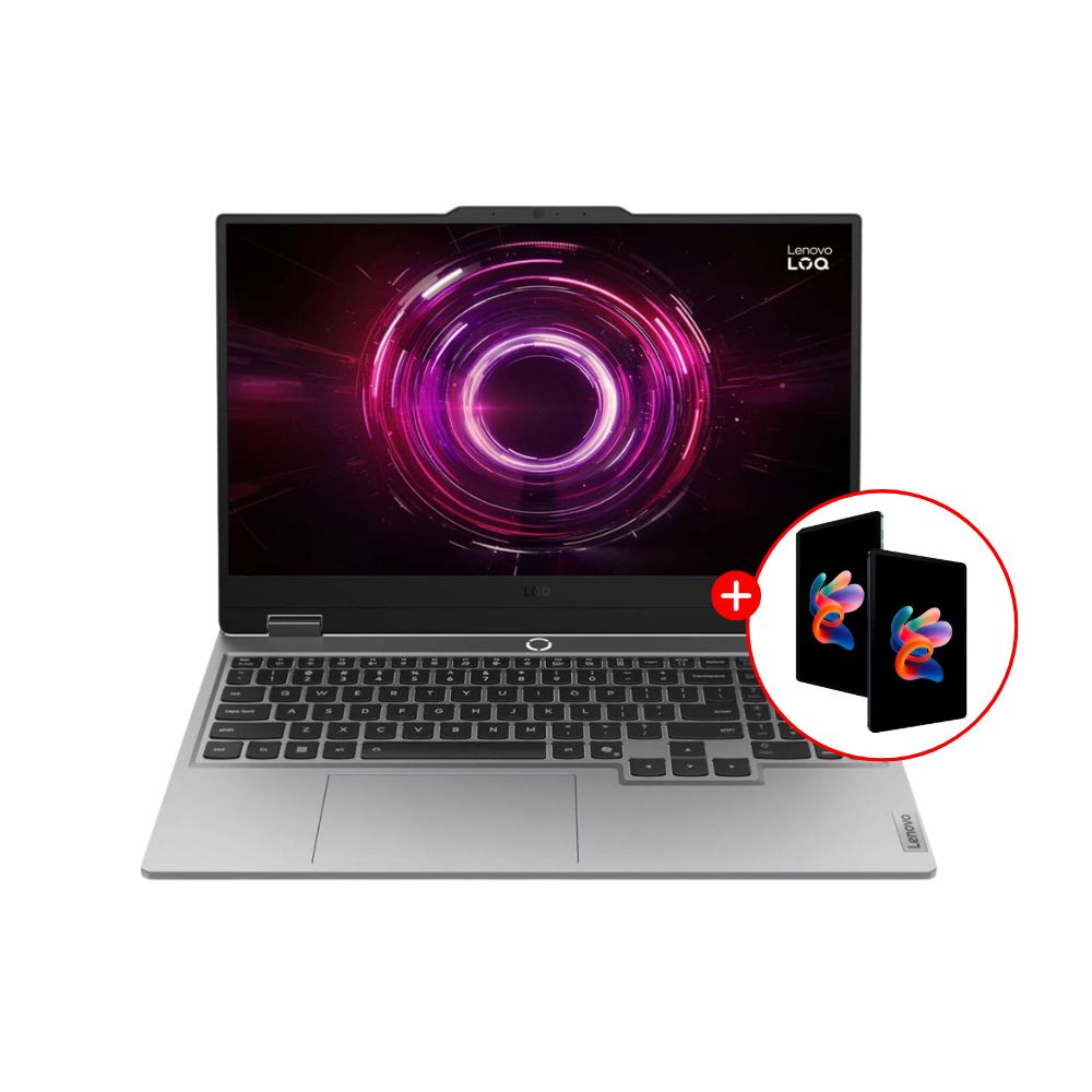 Combo Laptop Lenovo LOQ 15AHP10 15.6" AMD Ryzen 7 512GB  + Tablet Xiaomi Black Shark Pad 7 Pro c/chip