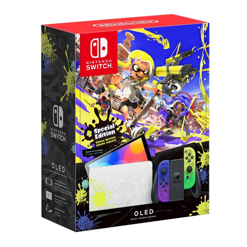 Consola Nintendo Switch Oled Edicion Splatoon 3