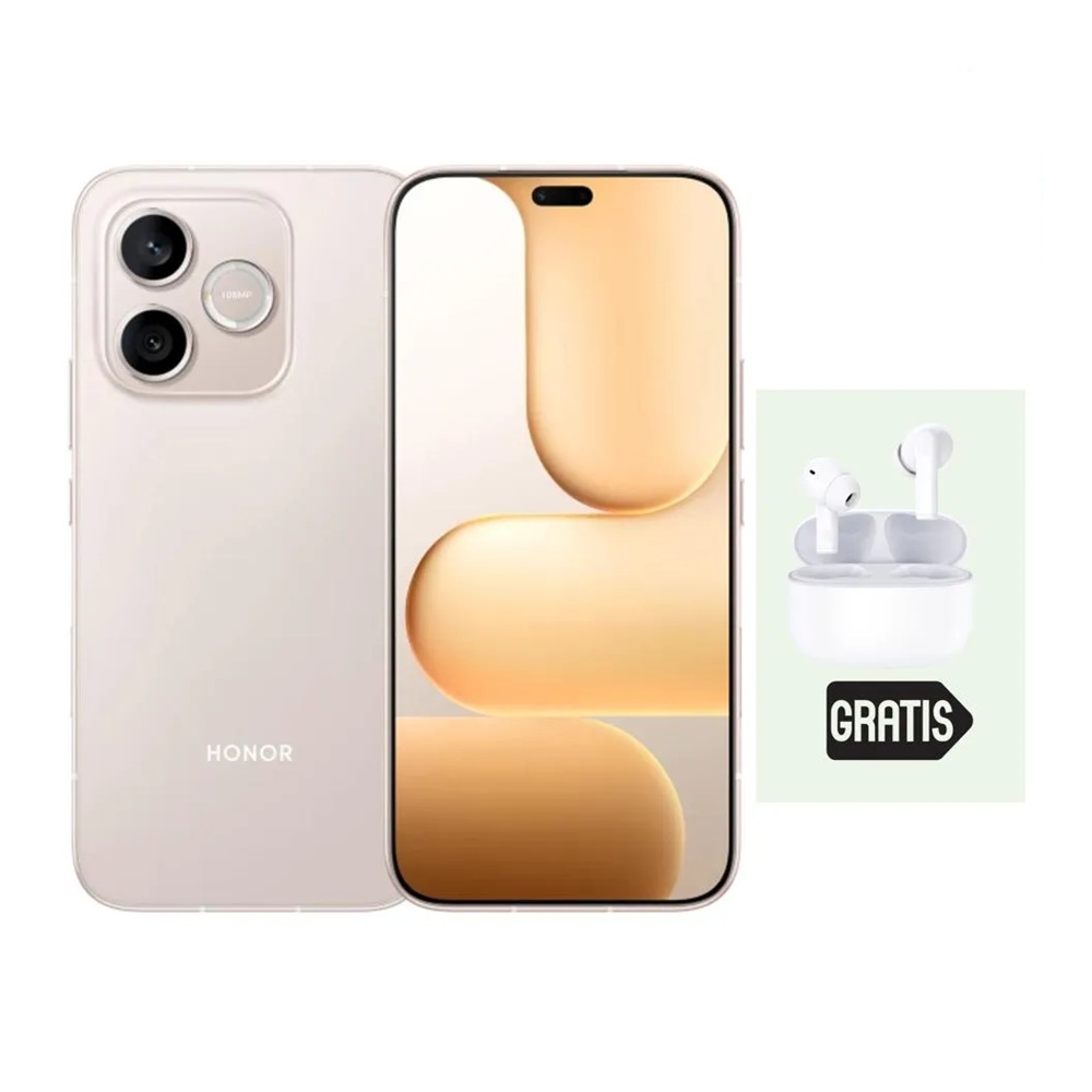 Honor 600e + choiche earbuds X7 lite 256GB 8GB Gold