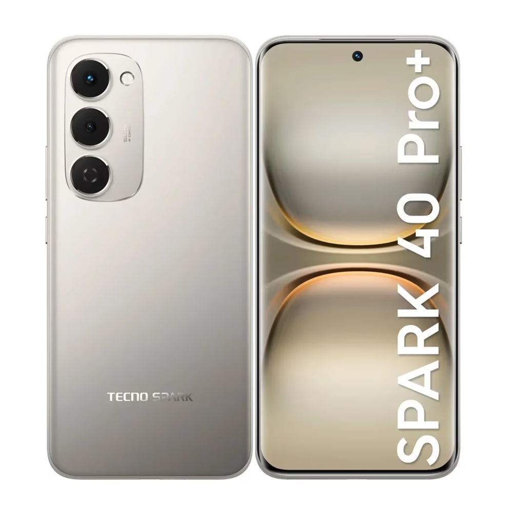 Tecno Spark 40 Pro+ 256GB 8GB Moon Titanium