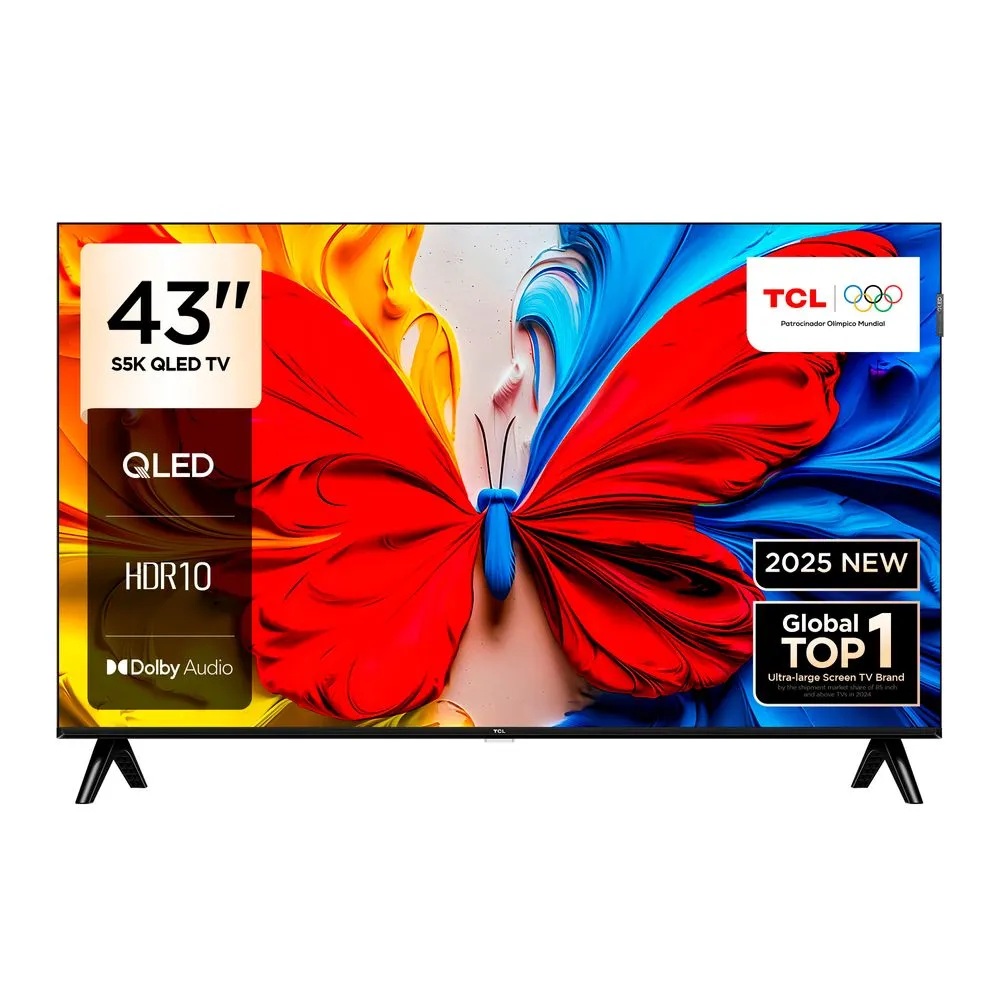 Televisor TCL 43 " 43S5K QLED 1920x1080 Android 11