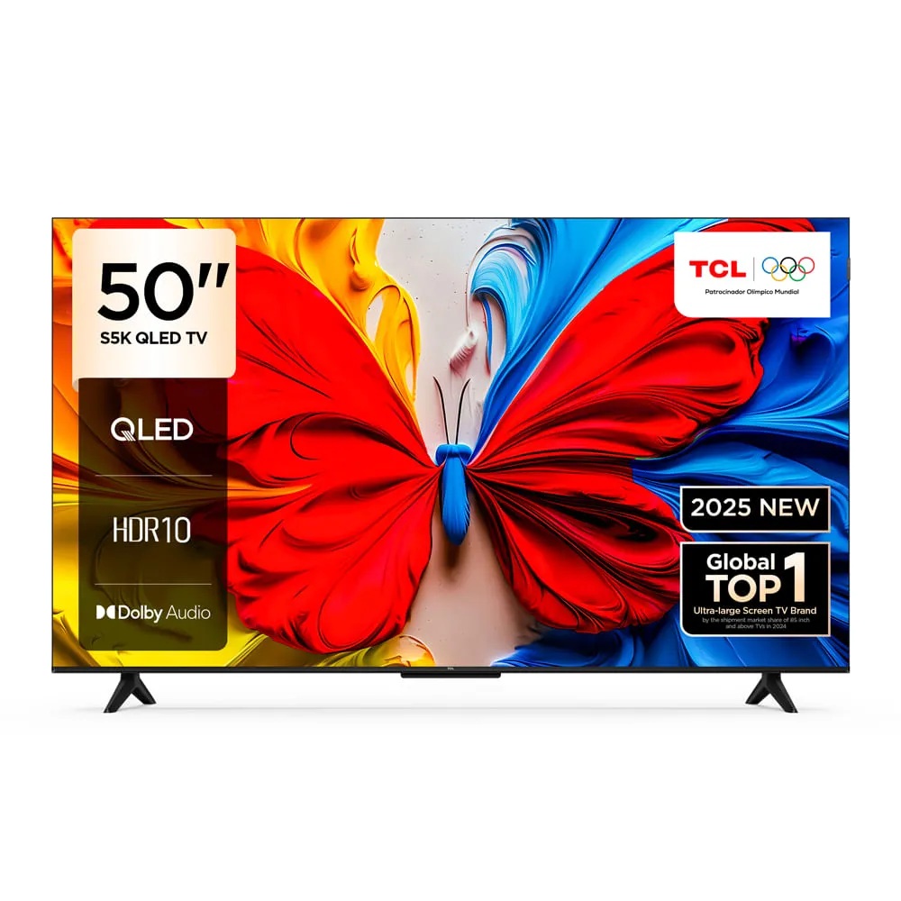 Televisor TCL 50 " 50S5K FHD 2025 QLED FHD Google TV