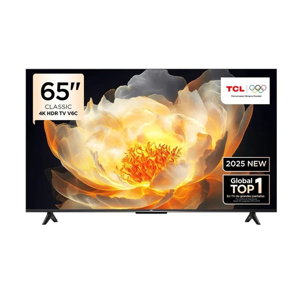 Televisor TCL 65 " 65V6C 2025 LED 3840×2160 Google TV