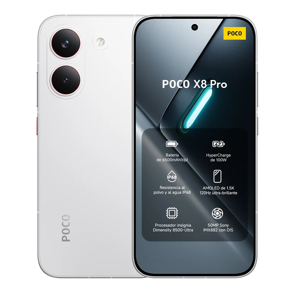 Xiaomi Poco X8 Pro 256GB 8GB Blanco